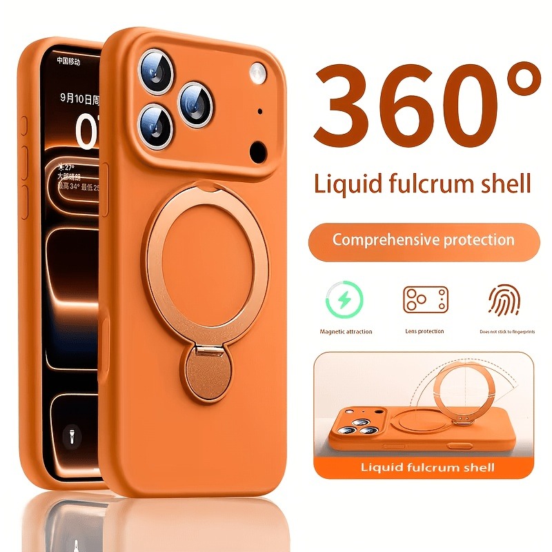 Liquid Silicone Magnetic Phone Case - Custodia per telefono in silicone liquido
