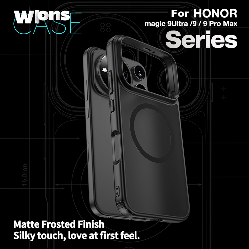 Custodia per Honor Magic 9 Pro - Matte Hard Pc Back Case recensione e prezzo