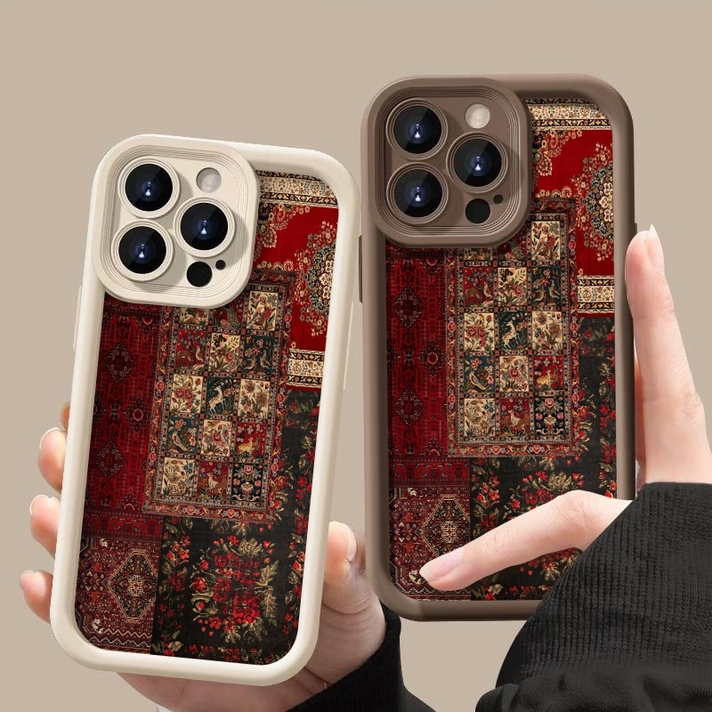 Custodia per telefono con moti - Vintage Floral Pattern Soft Case recensione e prezzo