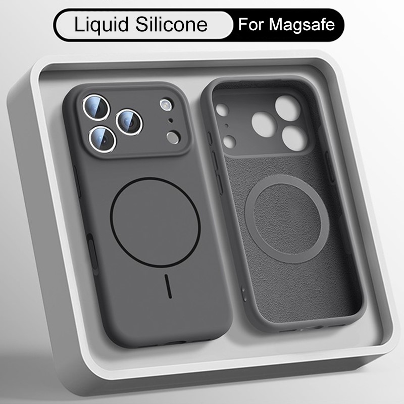 Custodia di Lusso in Silicone  - Liquid Silicone Magnetic Phone Case recensione e prezzo
