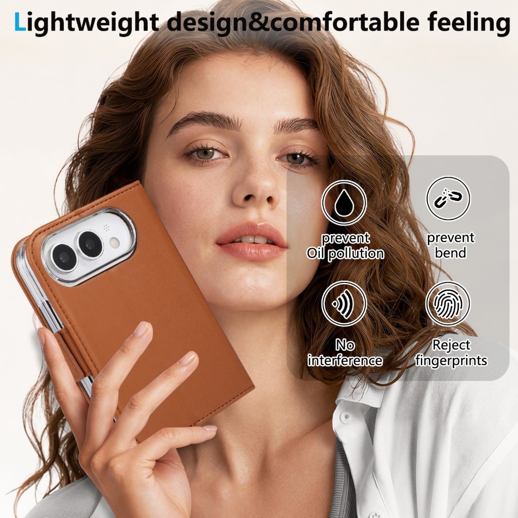 Portafoglio con protezione RFI - Leather Wallet Card Holder Phone Cover recensione e prezzo