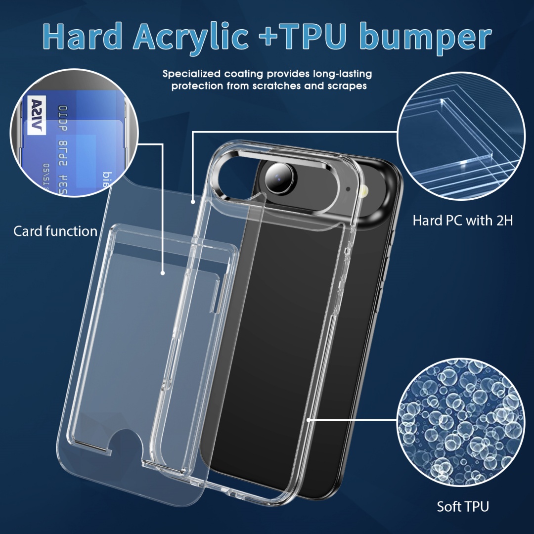Custodia a portafoglio con sup - Clear Shockproof Bumper Case recensione e prezzo