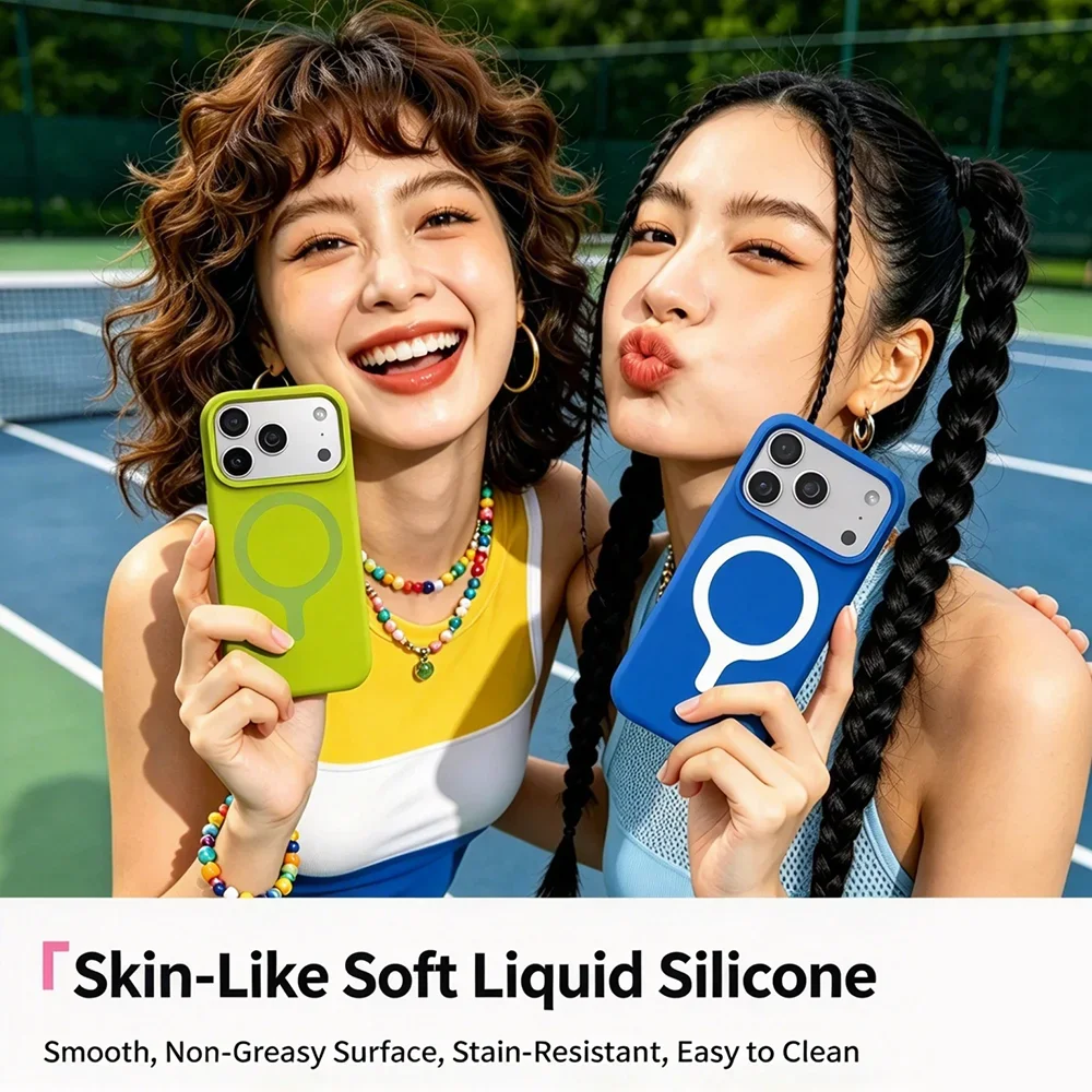 Custodia per iPhone 18 e 17 Pr - Liquid Silicone Magnetic Phone Case recensione e prezzo