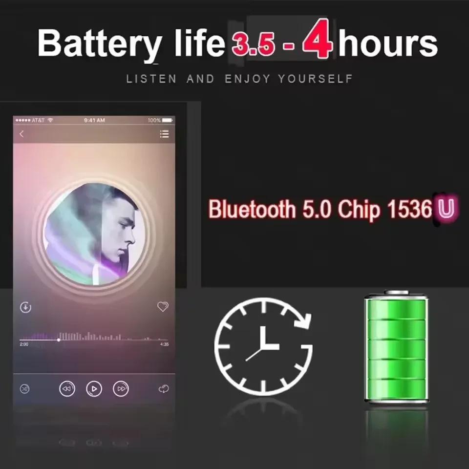 Bluetooth 5.3 Nuove Cuffie Wir - Phone Cases recensione e prezzo