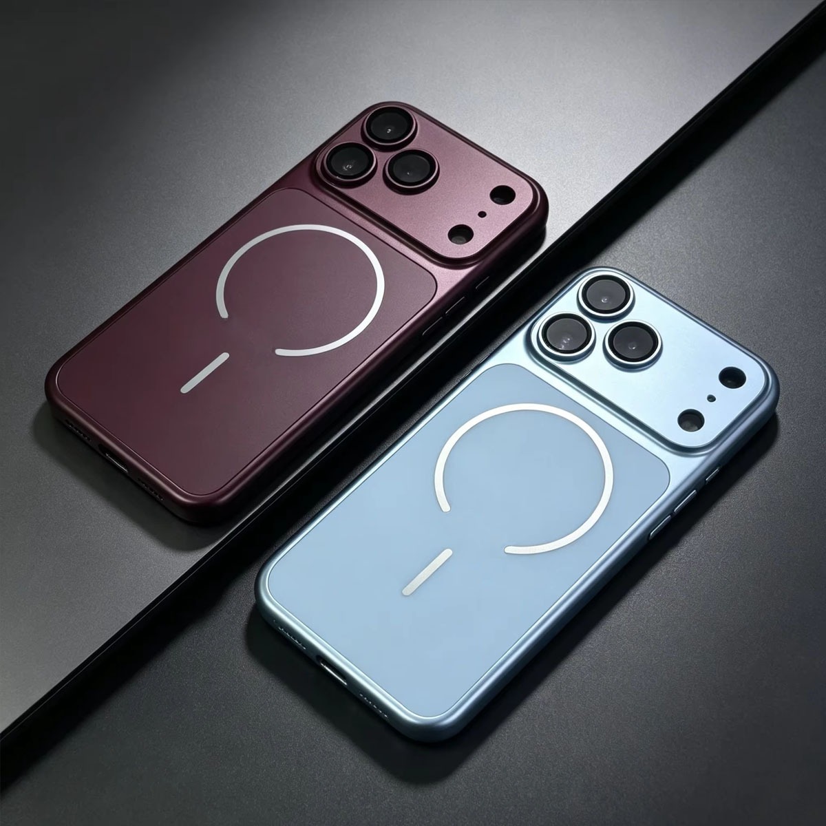 Custodia magnetica per iPhone  - Matte Hard Pc Back Case recensione e prezzo